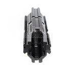 AirsoftEra 260mm CNC Aluminum Zen Stil Handschutz Schienen System Geeignet für GHK LCT Tokyo Marui E&L CYMA AK Serie AEG Gewehre Schwarz