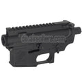 E&C Marine M4A1 Metallgehäuse Empfänger Set (Eingraviertes Logo) geeignet für E&C Tokyo Marui M4 M16 Serie AEG Gewehre Airsoft Schwarz