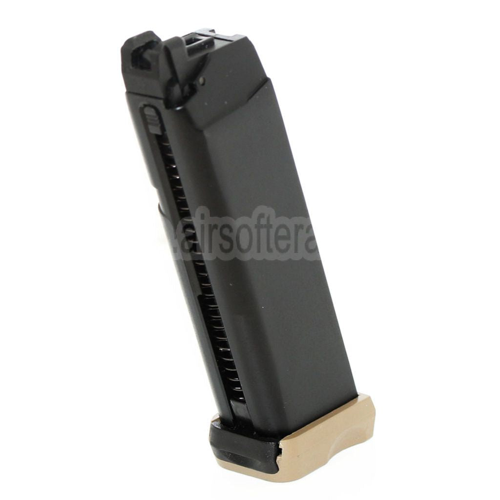 APS 23rd Co2 Magazin Geeignet für G17 G18C ACP601 ACP606 A-CAP Z1-CAP Black Hornet Dragonfly Scorpion SHARK Spyder X1-CAP / Tokyo Marui / WE / Armorer Works GBB Pistolen Airsoft
