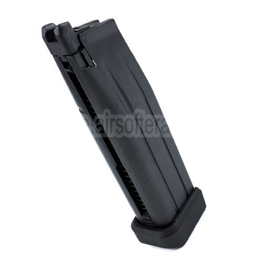 AirsoftEra 30rd Co2 Magazin Geeignet für Hi-Capa Serie GBB Pistolen Schwarz
