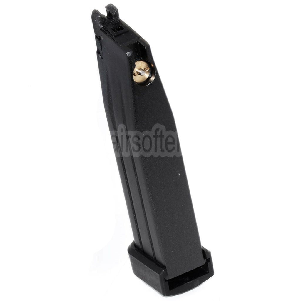 AirsoftEra 30rd Co2 Magazin Geeignet für Hi-Capa Serie GBB Pistolen Schwarz