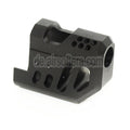 DOUBLE BELL Front Kit Kompensator Geeignet für DOUBLE BELL KSC M9 Serie GBB Pistolen Airsoft Schwarz