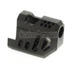 DOUBLE BELL Front Kit Kompensator Geeignet für DOUBLE BELL KSC M9 Serie GBB Pistolen Airsoft Schwarz