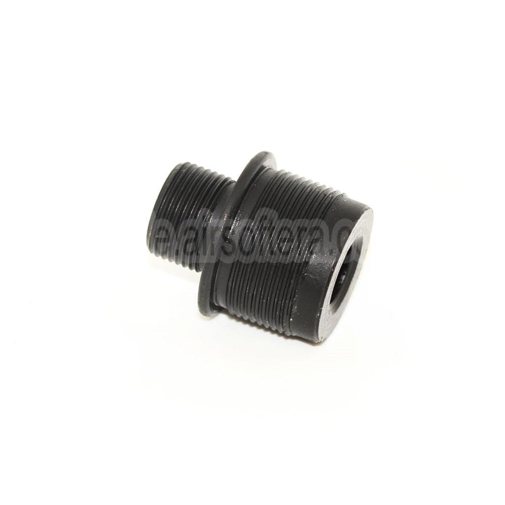 AirsoftEra Laufschalldämpfer Kompensatoradapter Geeignet für Tokyo Marui VSR-10 / WELL MB03 Serie (14mm CW bis CCW) Scharfschützengewehre