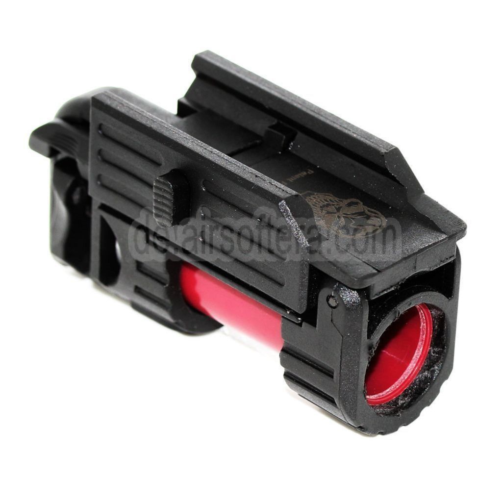 APS Smart Shot Mini Werfer mit Kartuschen Paintball Zylinderadapter Wattesiegelpapier & Gürtelschlaufe