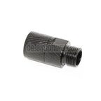 AirsoftEra Laufschalldämpfer Kompensatoradapter (-12mm CCW bis -14mm CCW) mit Schraubenschlüssel Geeignet für Tokyo Marui G17 Serie Pistolen