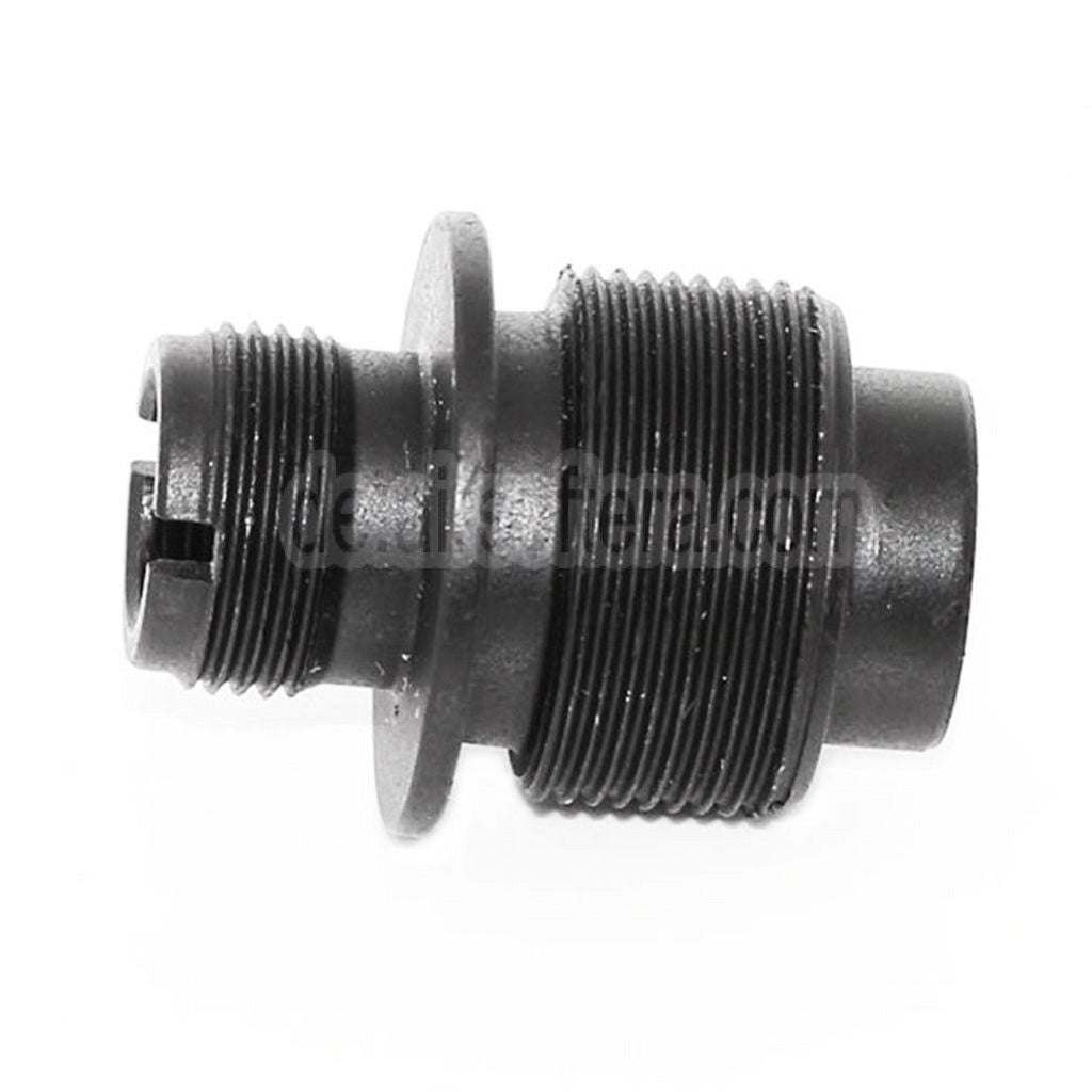 AirsoftEra Laufschalldämpfer Kompensatoradapter -14mm CCW Gegenuhrzeigersinn Gewinde Geeignet für VSR-10 MB03 MB07 MB09 MB10 MB11 MB12 Serie Scharfschützengewehre