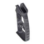 5KU Aluminium Pistolengriff (Ball / Edge / Knurly) geeignet für M4 M16 Serie GBB Gewehre Airsoft Schwarz