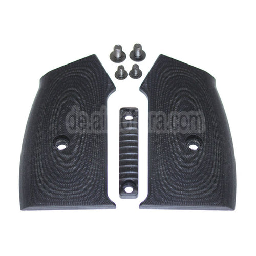5KU Aluminium Pistolengriffabdeckung geeignet für M4 M16 Serie GBB Gewehre Airsoft Schwarz