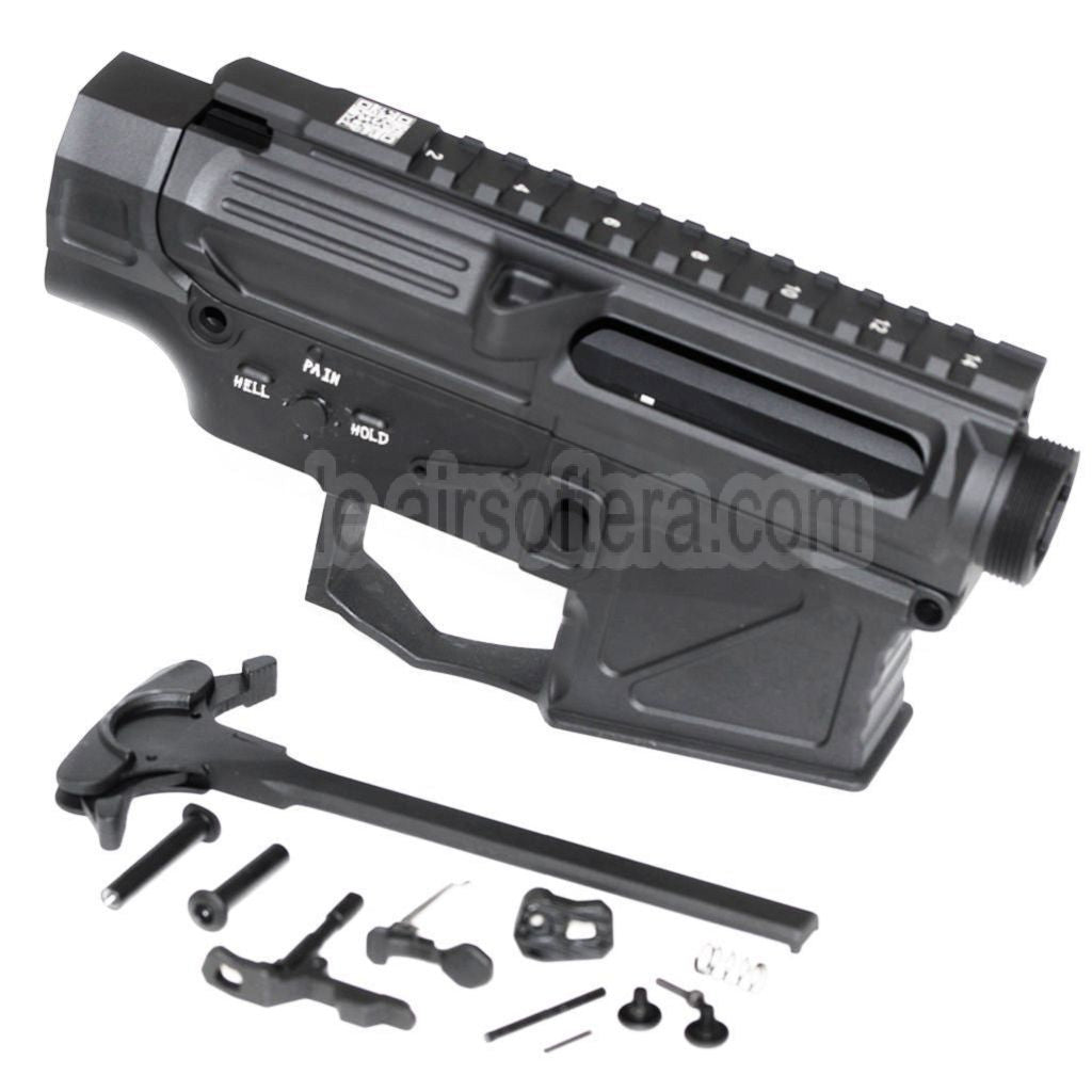 APS Phantom Extremis Gewehre PER Oberer unterer Metallkörperempfänger Geeignet für PER M4 M16 Serie AEG Gewehre Airsoft