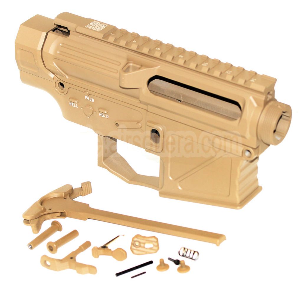 APS Phantom Extremis Gewehre PER Oberer unterer Metallkörperempfänger Geeignet für PER M4 M16 Serie AEG Gewehre Airsoft