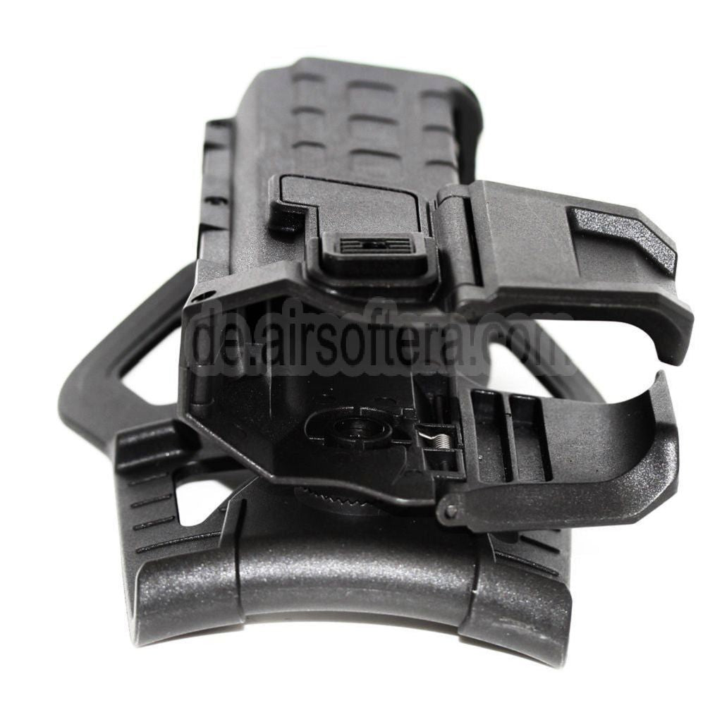 AirsoftEra Polymer Hartschalenkoffer Beweglich Halfter Geeignet für Tokyo Marui WE 1911 Pistolen Airsoft