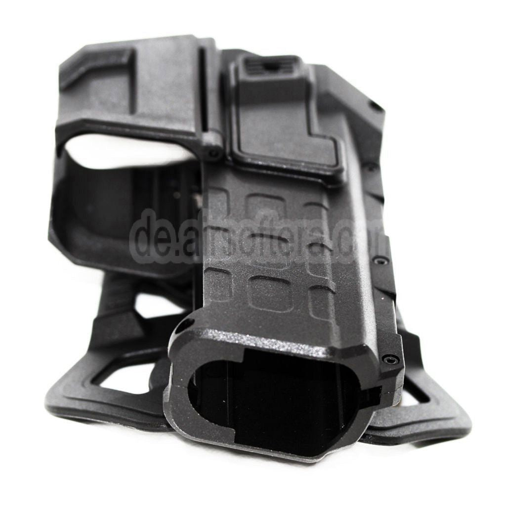 AirsoftEra Polymer Hartschalenkoffer Beweglich Halfter Geeignet für Tokyo Marui WE 1911 Pistolen Airsoft