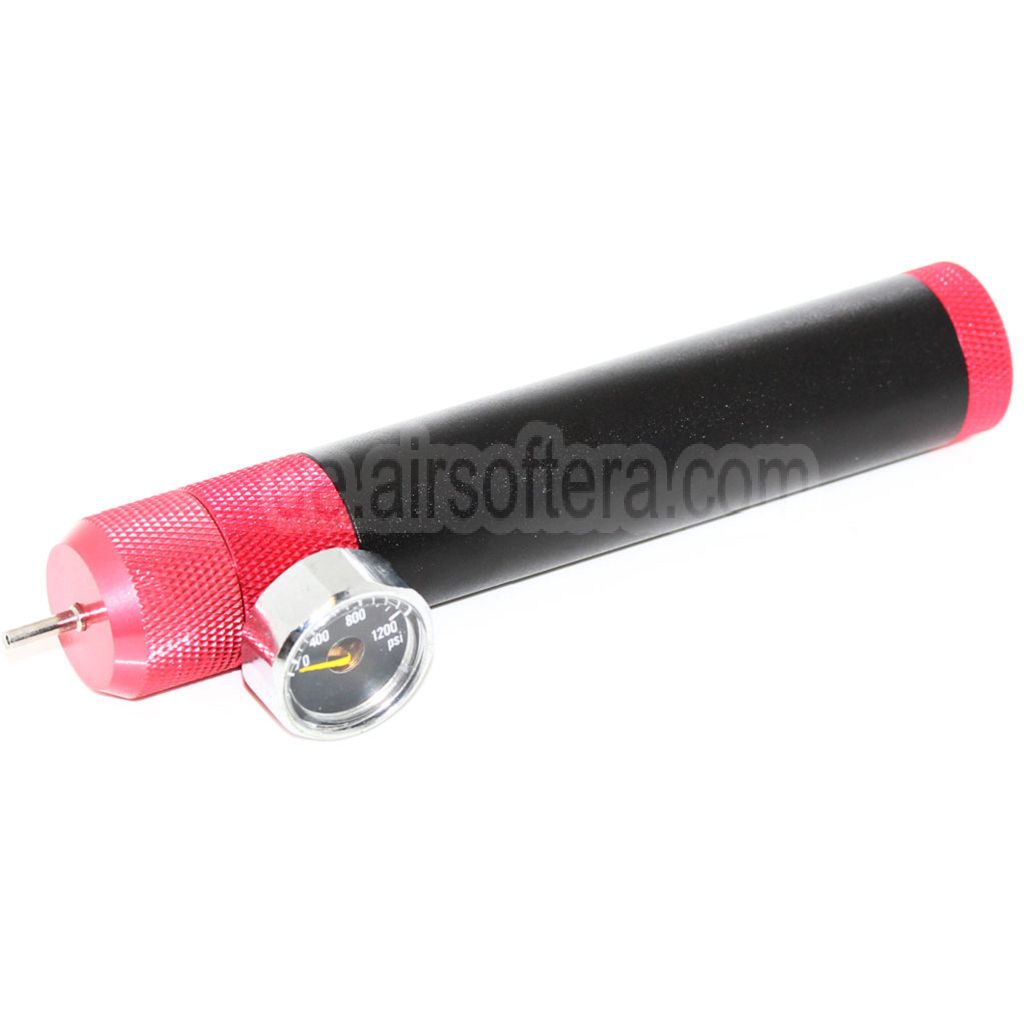 Army Force 12g Co2 Ladegerät Tragbarer Adapter mit Anzeige