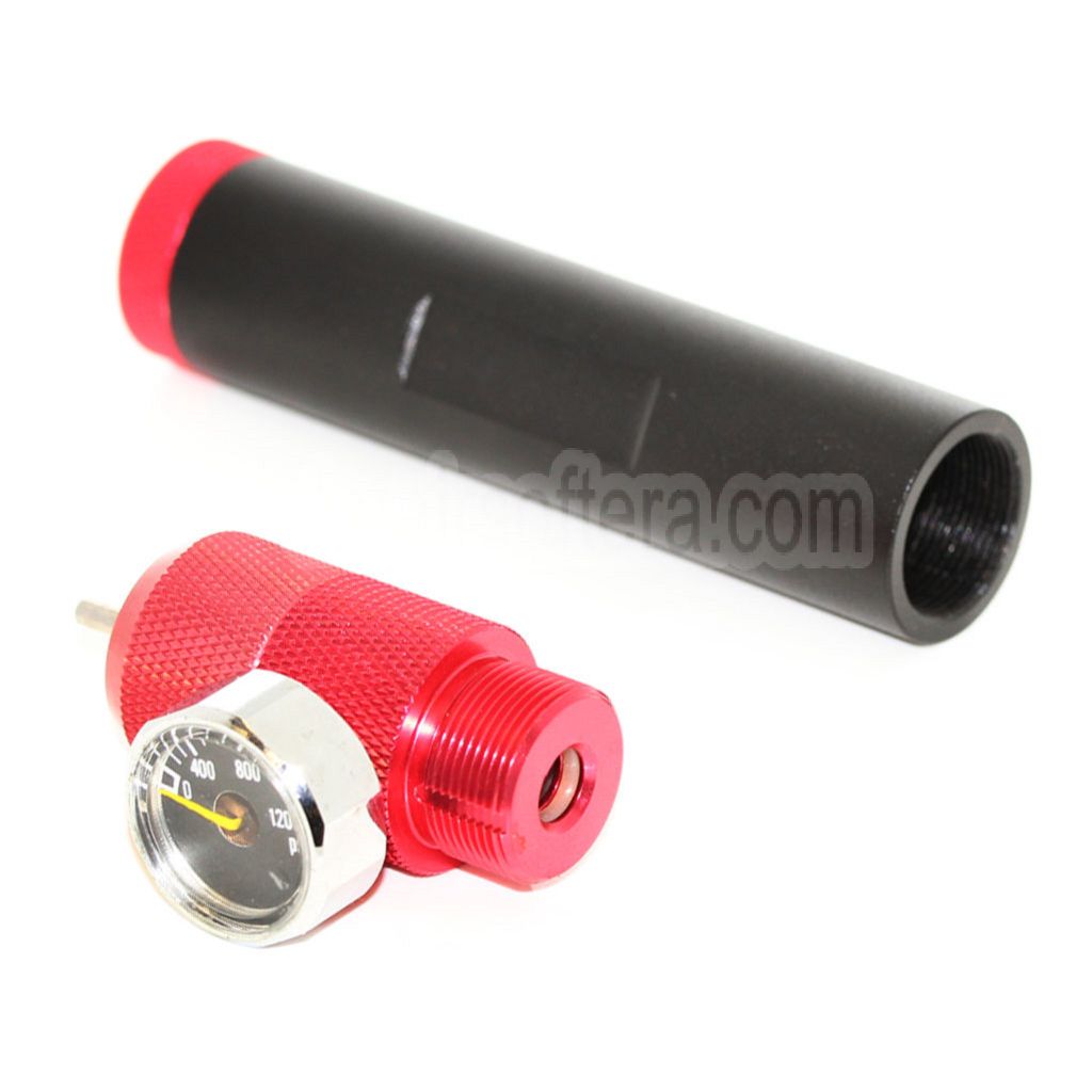 Army Force 12g Co2 Ladegerät Tragbarer Adapter mit Anzeige