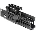 AirsoftEra 206mm CNC Aluminum RIS RAS Handschutz Schienen System Geeignet für A&K PKM AEG Gewehre Schwarz