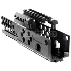 AirsoftEra 206mm CNC Aluminum RIS RAS Handschutz Schienen System Geeignet für A&K PKM AEG Gewehre Schwarz