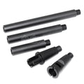 AirsoftEra Aluminium M4A1 4-Segments Metall Äußeres Lauf -14mm CCW Gegen den Uhrzeigersinn Geeignet für M4 M16 Serie AEG (18.125 Zoll) GBBR(17.25 Zoll) Gewehre