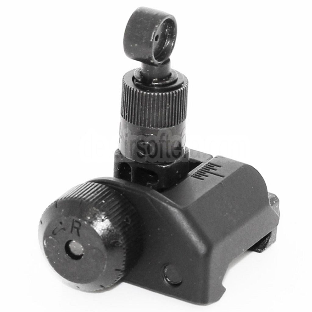 CYMA Knight's KAC Typ 600M Hochklappen Kimme Geeignet für Standard 20mm RIS RAS Schiene
