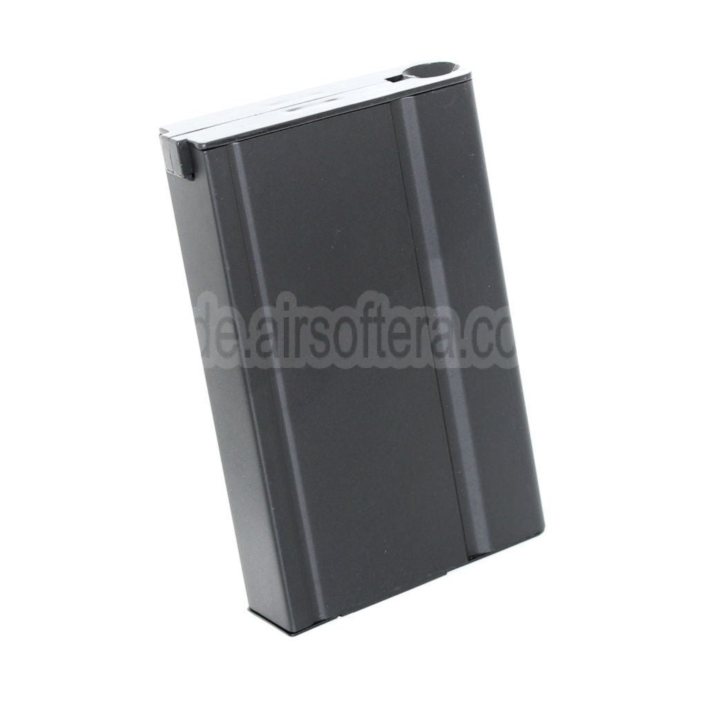 AirsoftEra 180rd Mid-Cap Magazin Geeignet für CYMA Tokyo Marui G&P JG Golden Eagle D-Boys M14 Serie AEG Gewehre Schwarz