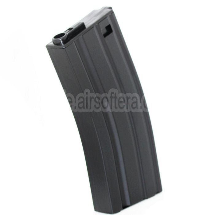 AirsoftEra 130rd Mid-Cap Magazin Geeignet für M4 M16 Serie AEG Gewehre Schwarz