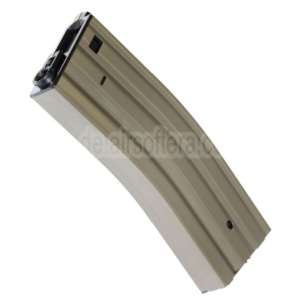 AirsoftEra 450rd Hi-Cap Magazin Geeignet für ARMY R85A1 / Tokyo Marui M4 M16 Serie AEG Gewehre Dark Earth