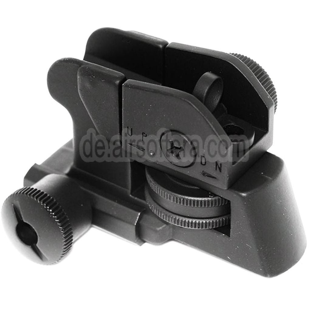 E&C QD Design Tactical CQB Dual Apertures Kimme Geeignet für 20mm Schiene System