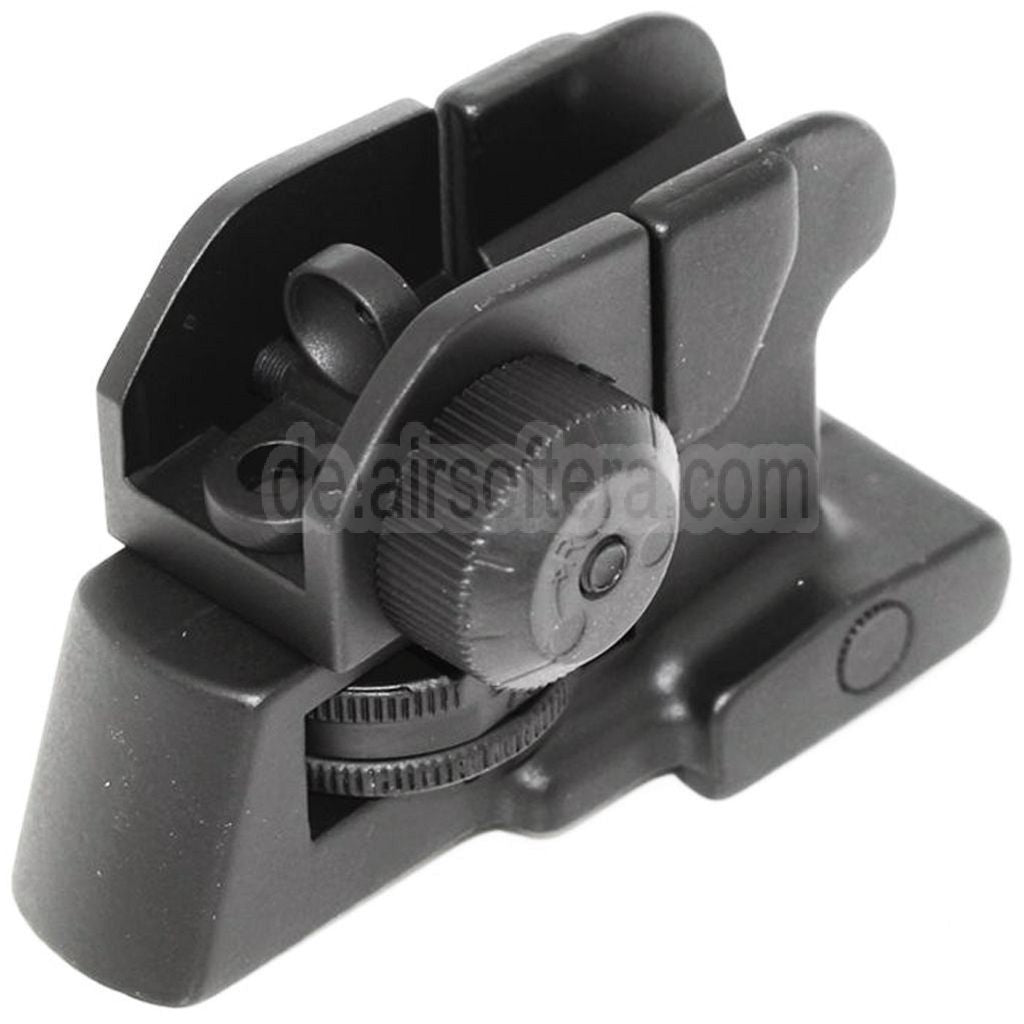 E&C QD Design Tactical CQB Dual Apertures Kimme Geeignet für 20mm Schiene System