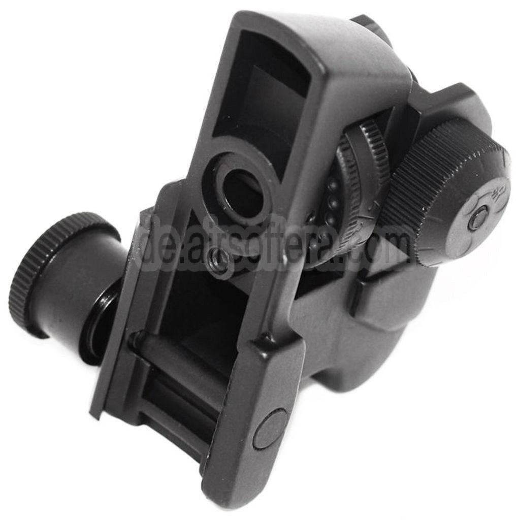 E&C QD Design Tactical CQB Dual Apertures Kimme Geeignet für 20mm Schiene System
