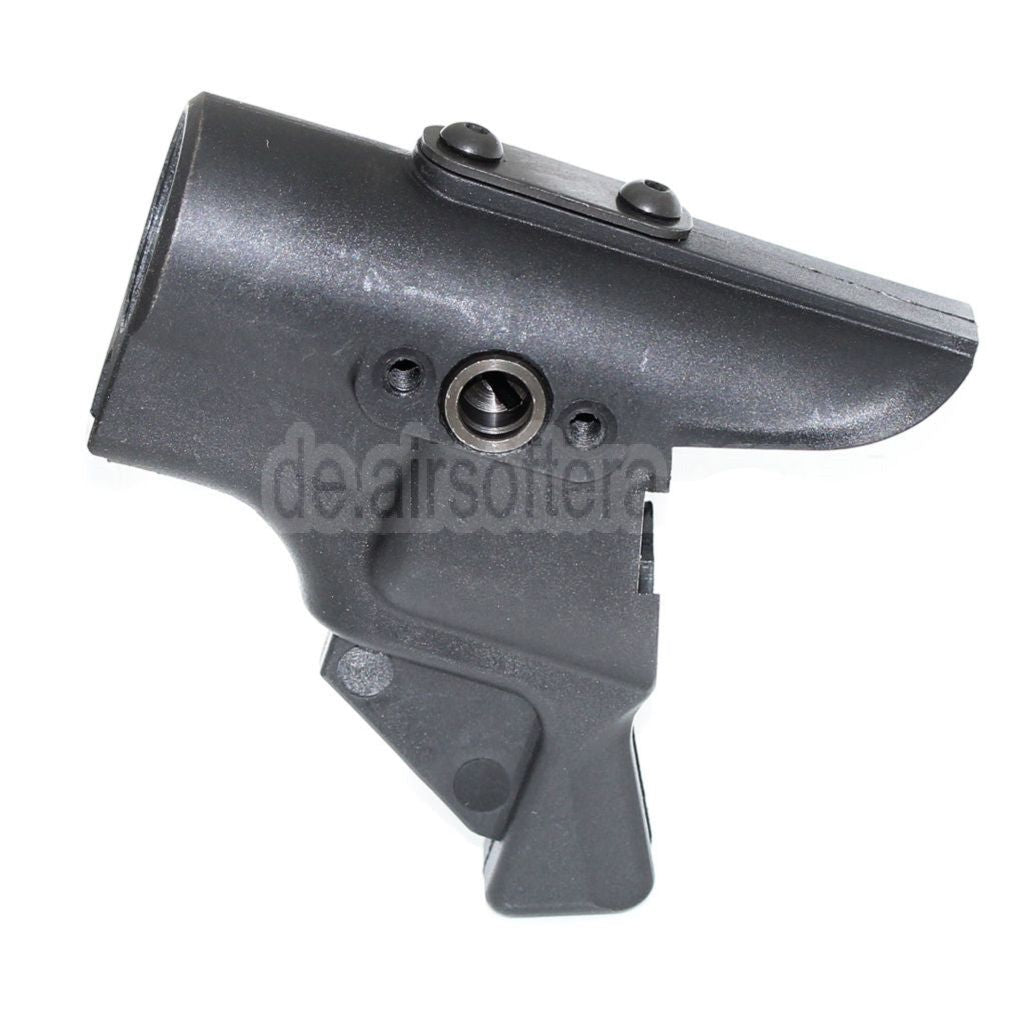 PPS M870 Schrotflinte Schaft adapter Typ B zur Verwendung M4 Serie Gewehrschaft Airsoft Schwarz