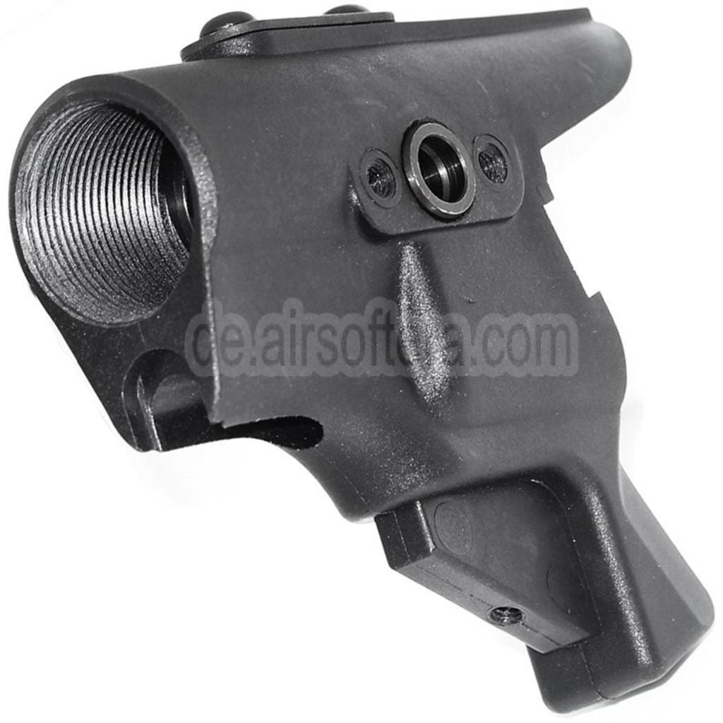 PPS M870 Schrotflinte Schaft adapter Typ B zur Verwendung M4 Serie Gewehrschaft Airsoft Schwarz