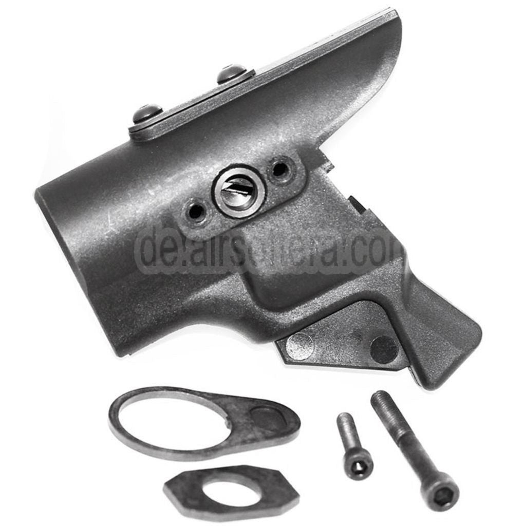 PPS M870 Schrotflinte Schaft adapter Typ B zur Verwendung M4 Serie Gewehrschaft Airsoft Schwarz