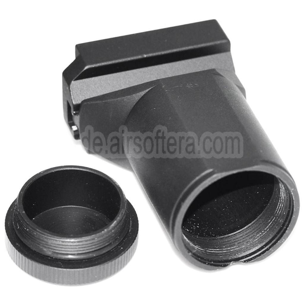 5KU CNC Aluminum PK-4 Vordergriff Geeignet für 20mm Picatinny Schiene AK Serie Gewehre Airsoft Schwarz