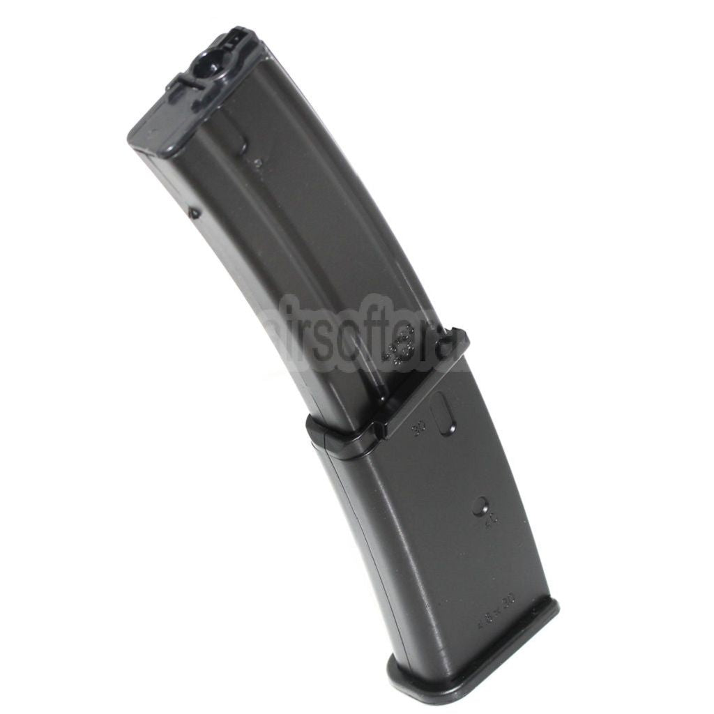WELL 190rd Hi-Cap Magazin Langer Typ Geeignet für WELL Galaxy Tokyo Marui R4 MP7 MP7A1 Serie AEG Gewehre Airsoft Schwarz