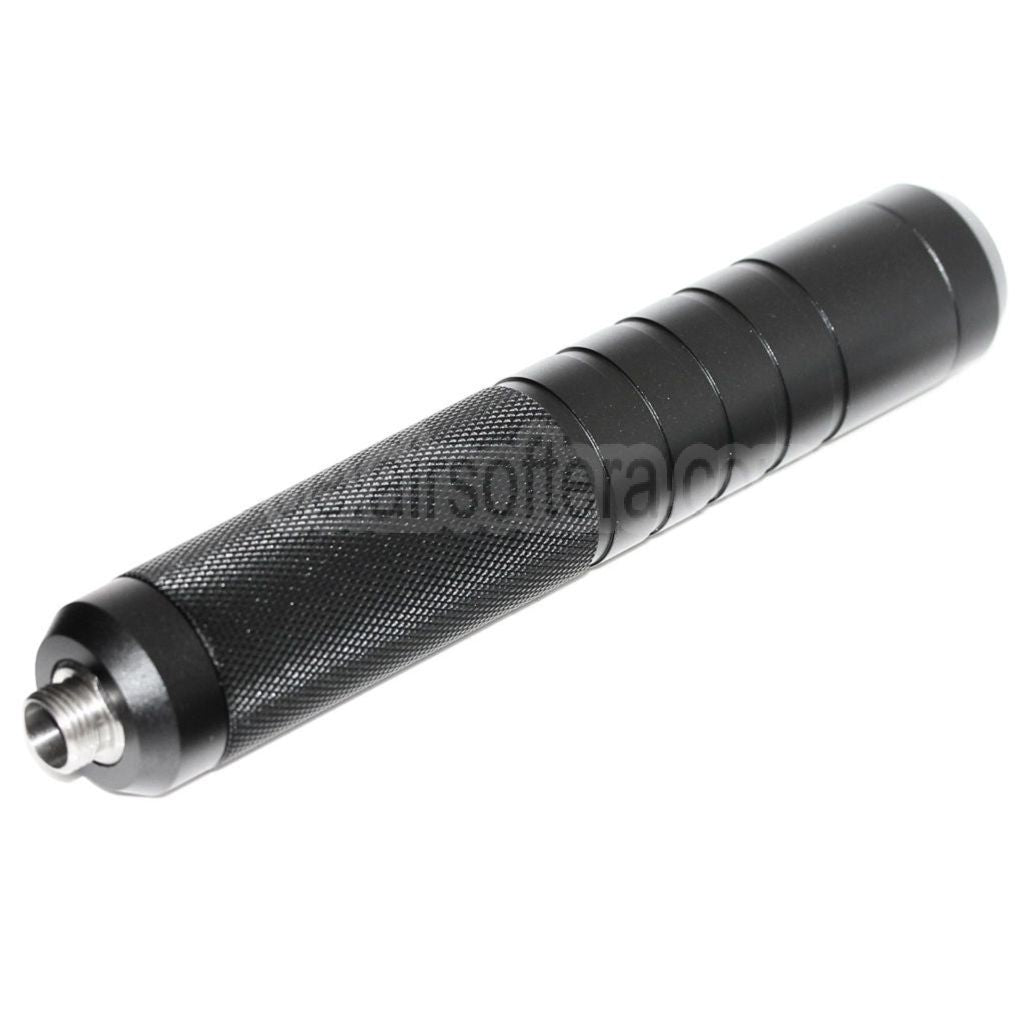 AirsoftEra 146mm 5.75 Zoll Noise Damping Bowl Schalldämpfer Laufverlängerungsrohr +/-14mm CW/CCW Gewinde Lauf Airsoft