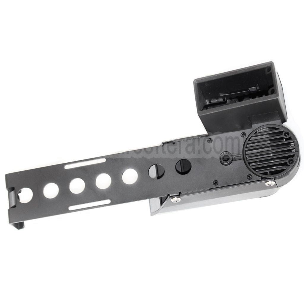AirsoftEra 1500rd Hi-Cap Box Magazin Geeignet für P90 Serie AEG Gewehre Schwarz