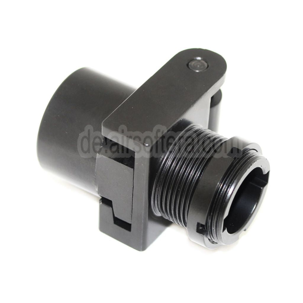 PPS M4 M16 Klappbarer Anschluss Adapter Geeignet für M870 Serie Schrotflinte Airsoft Schwarz