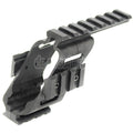 AirsoftEra 20mm Weaver Schienen Zielfernrohrmontage Basis Geeignet für WE KSC Tanaka Tokyo Marui G17 G18C Serie Pistolen Schwarz