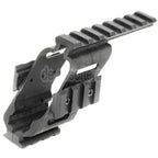 AirsoftEra 20mm Weaver Schienen Zielfernrohrmontage Basis Geeignet für WE KSC Tanaka Tokyo Marui G17 G18C Serie Pistolen Schwarz