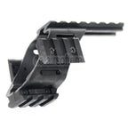 AirsoftEra 20mm Weaver Schienen Zielfernrohrmontage Basis Geeignet für WE KSC Tanaka Tokyo Marui G17 G18C Serie Pistolen Schwarz