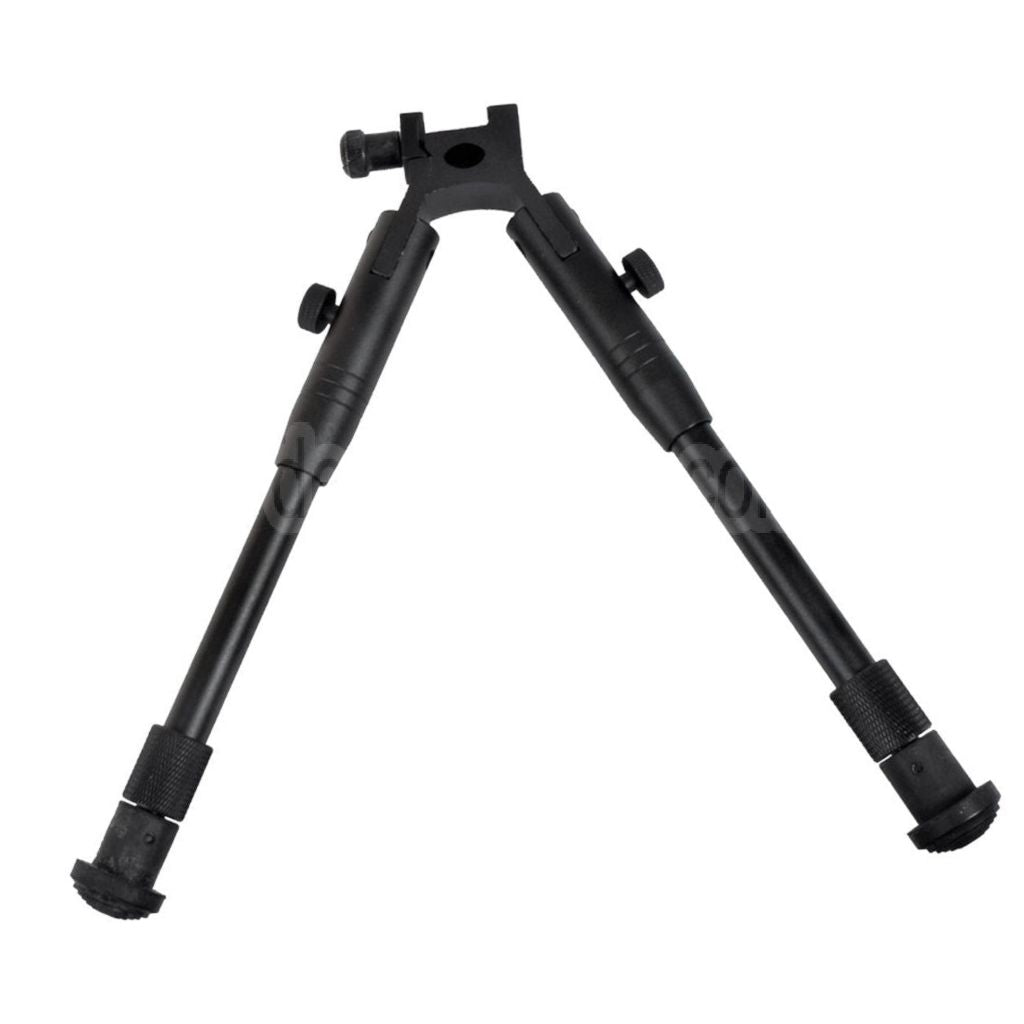 AirsoftEra Verstellbares 8-10 Zoll Zweibein geeignet für 20mm Rail RIS Gewehre Schwarz