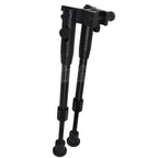 AirsoftEra Verstellbares 8-10 Zoll Zweibein geeignet für 20mm Rail RIS Gewehre Schwarz