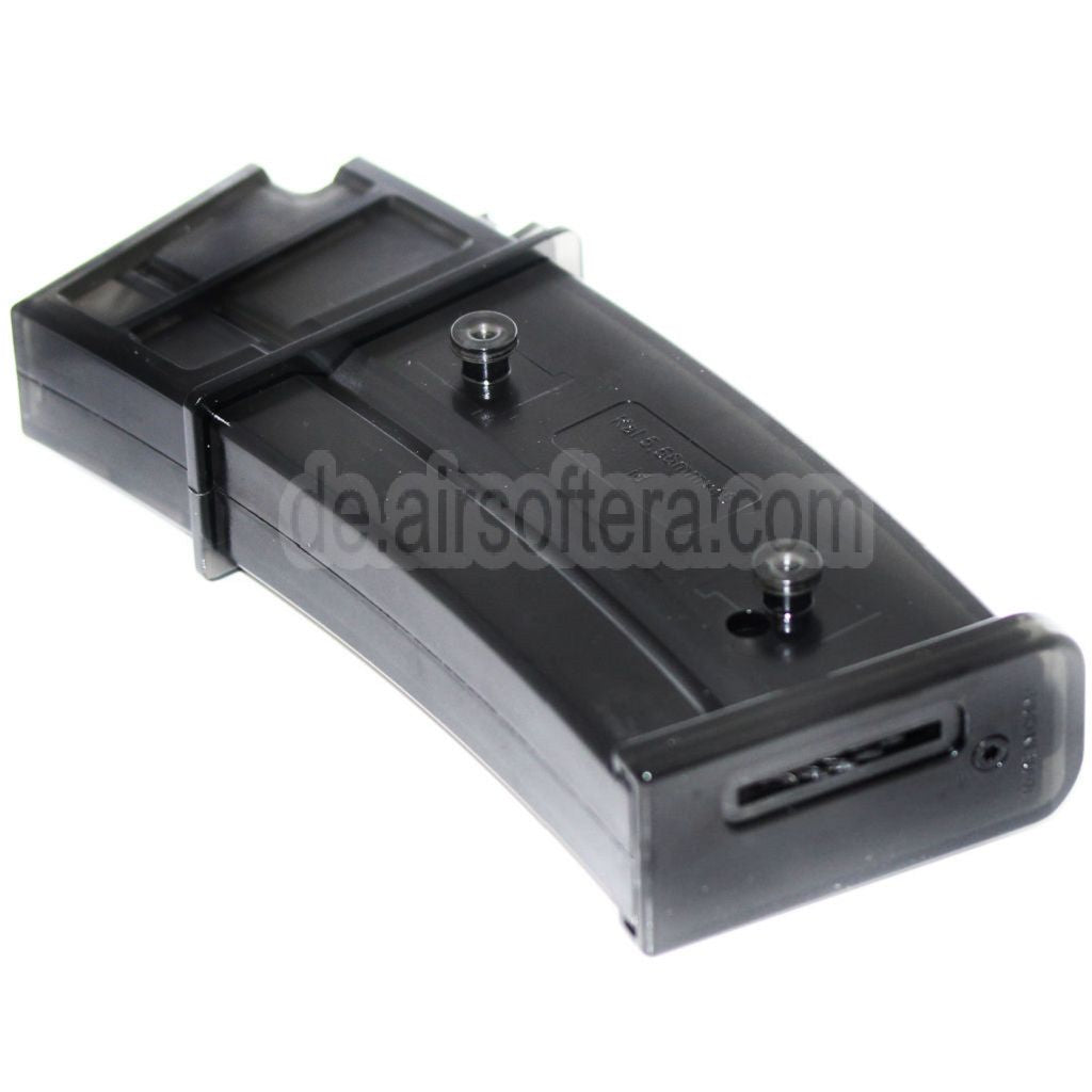 AirsoftEra 470rd Hi-Cap Magazin Geeignet für G36 Serie AEG Gewehre Schwarz