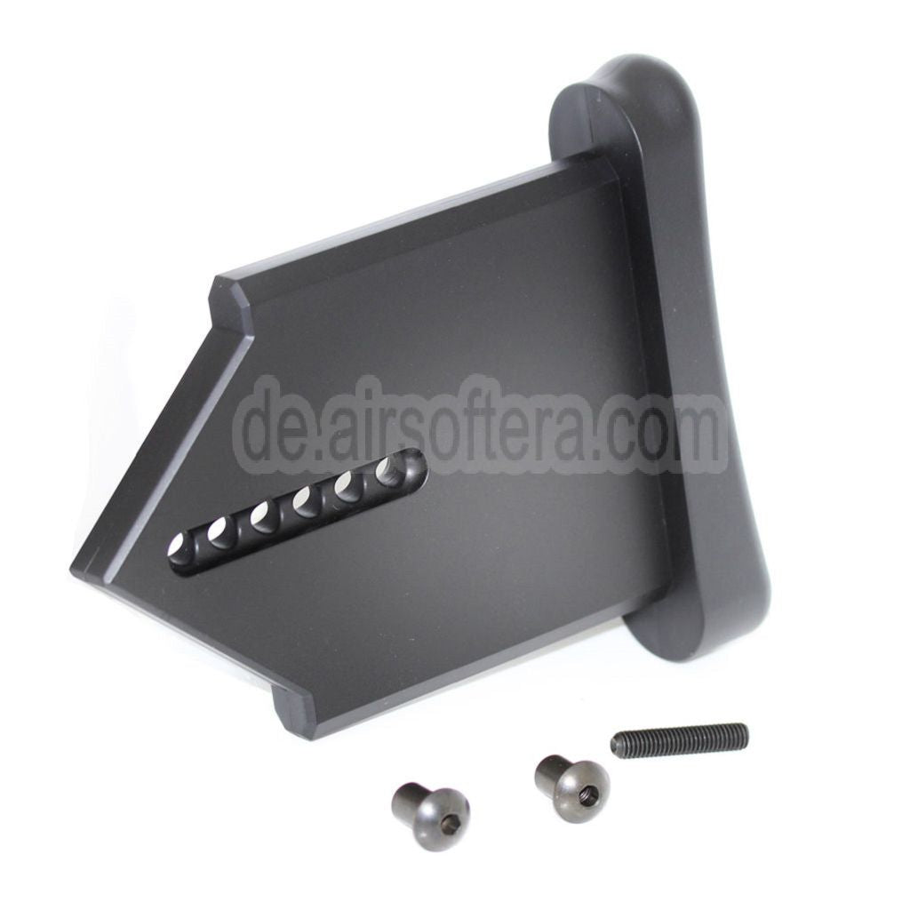 Golden Eagle Polymer Schaftkappenplatte Geeignet für Jing Gong JG Golden Eagle SL8 SL9 JG6689 JG6690 Serie Gewehre Airsoft Schwarz