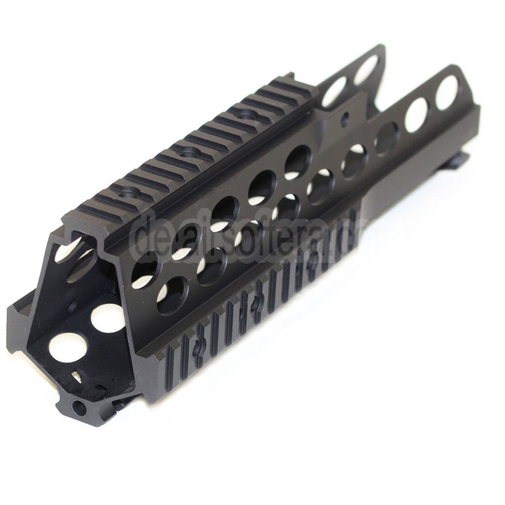 Golden Eagle 260mm CNC Aluminum RAS Handschutz Schienen System Geeignet für JG Golden Eagle CYMA Echo1 Matrix Tokyo Marui G36 Serie AEG Gewehre Airsoft Schwarz