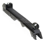 Golden Eagle 340mm Tragegriff an der oberen Schiene Geeignet für G36-Serie AEG Gewehre Airsoft Schwarz