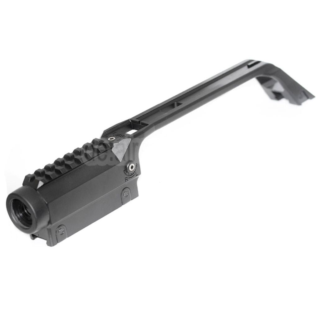 Golden Eagle Tragegriff integriert 3.5X Scope Geeignet für Classic Army Umarex WE G39 ARES JG Golden Eagle Echo1 CYMA Tokyo Marui G36 Serie Gewehre Airsoft Schwarz