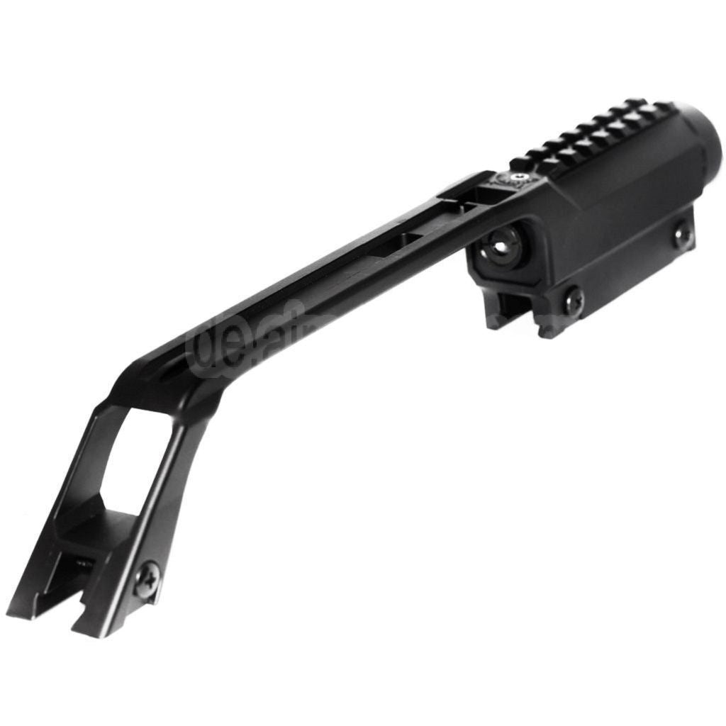 Golden Eagle Tragegriff integriert 3.5X Scope Geeignet für Classic Army Umarex WE G39 ARES JG Golden Eagle Echo1 CYMA Tokyo Marui G36 Serie Gewehre Airsoft Schwarz