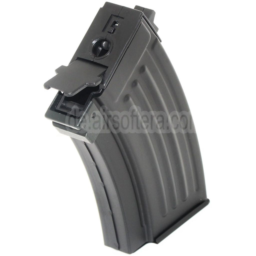 Golden Eagle 230rd Hi-Cap Magazin Kurzer Typ geeignet für AK Serie AEG Gewehre Airsoft Schwarz