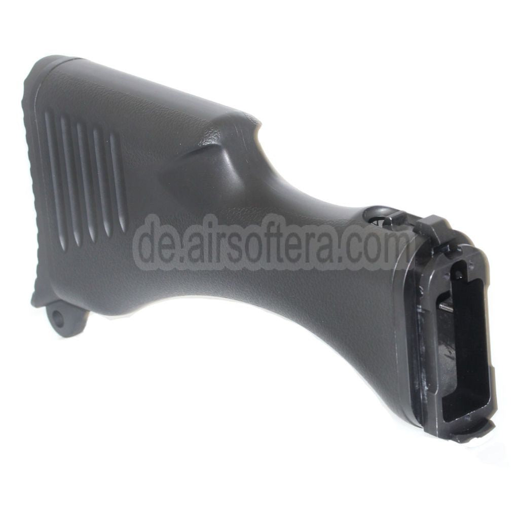 Golden Eagle Hochschlagfester Polymer Gewehrschaft Geeignet für JG Golden Eagle M240 Bravo AEG Gewehre Airsoft Schwarz